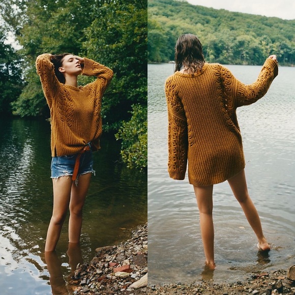 Anthropologie Sweaters - NWT Anthropologie Pilcro Devenne Pointelle Sweater